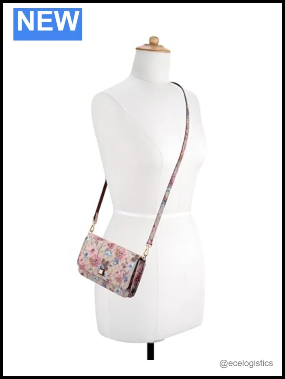 Nine West Khora Phone Wallet Crossbody Satchel Adjustable Strap